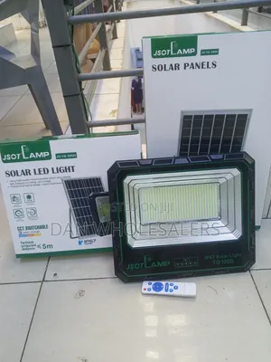 Jsot Lamp Js-Tg1000w Solar Powered Security Floodlight