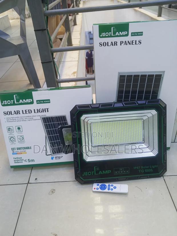 Jsot Lamp Js-Tg1000w Solar Powered Security Floodlight - main view