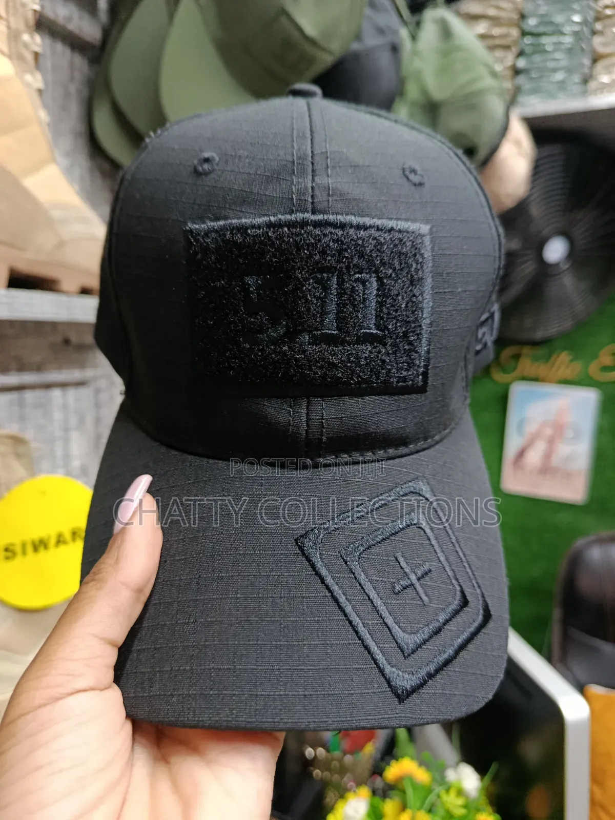 Unisex 511 Black Tactical Caps