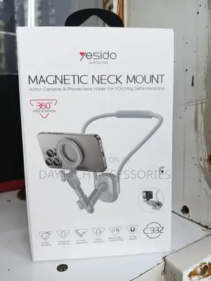 Yesido Anti Shake Foldable Magnetic Stand for Smartphones.