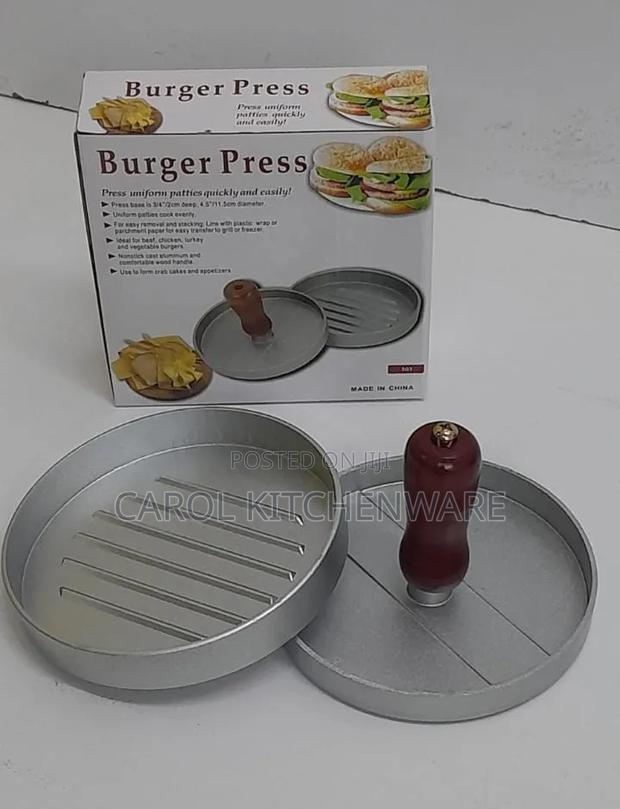 Burger Press/ Aluminium Burger Press - main view