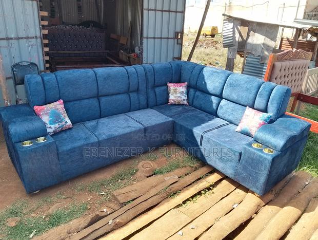 Blue L Seat