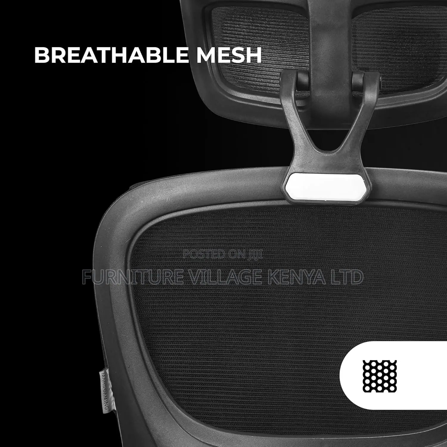 Swivel Ergonomic Mesh Seat With Flipping Arms