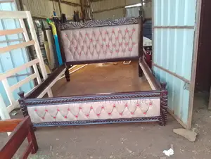 Brown Moket Bed