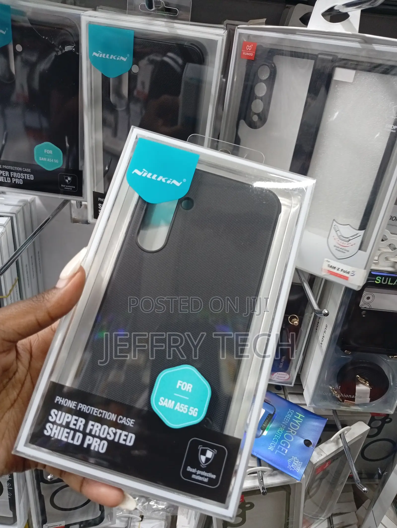 Samsung Galaxy A55 5g Distinctive Matte Finish Cover