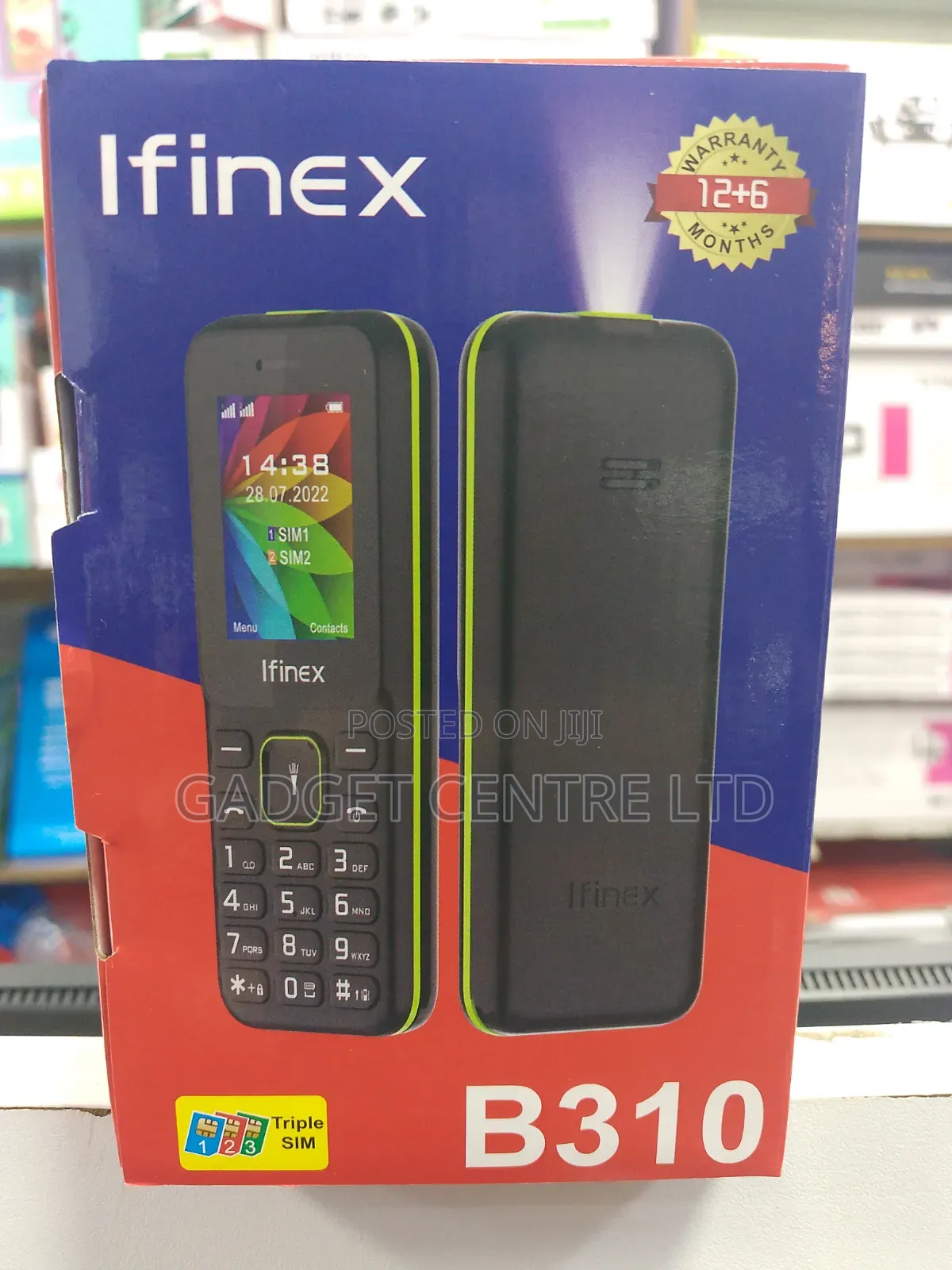 New Mobile Phone 8 GB Black