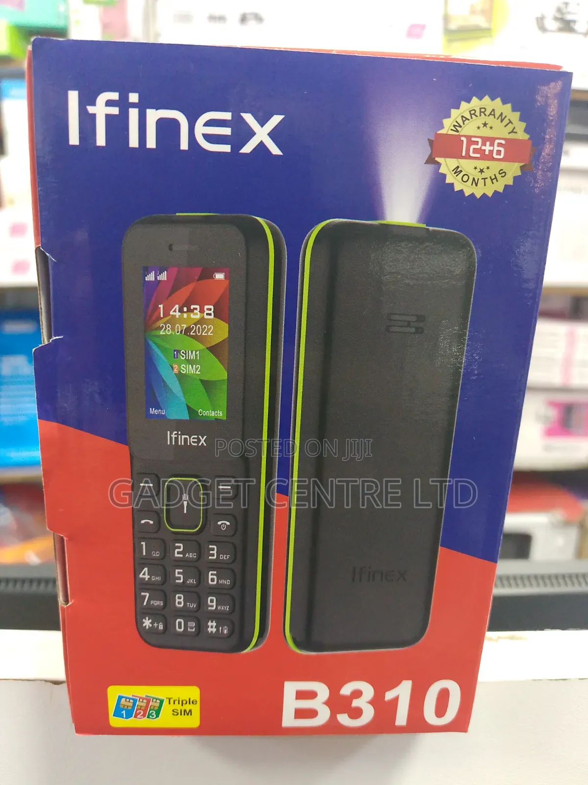 New Mobile Phone 8 GB Black