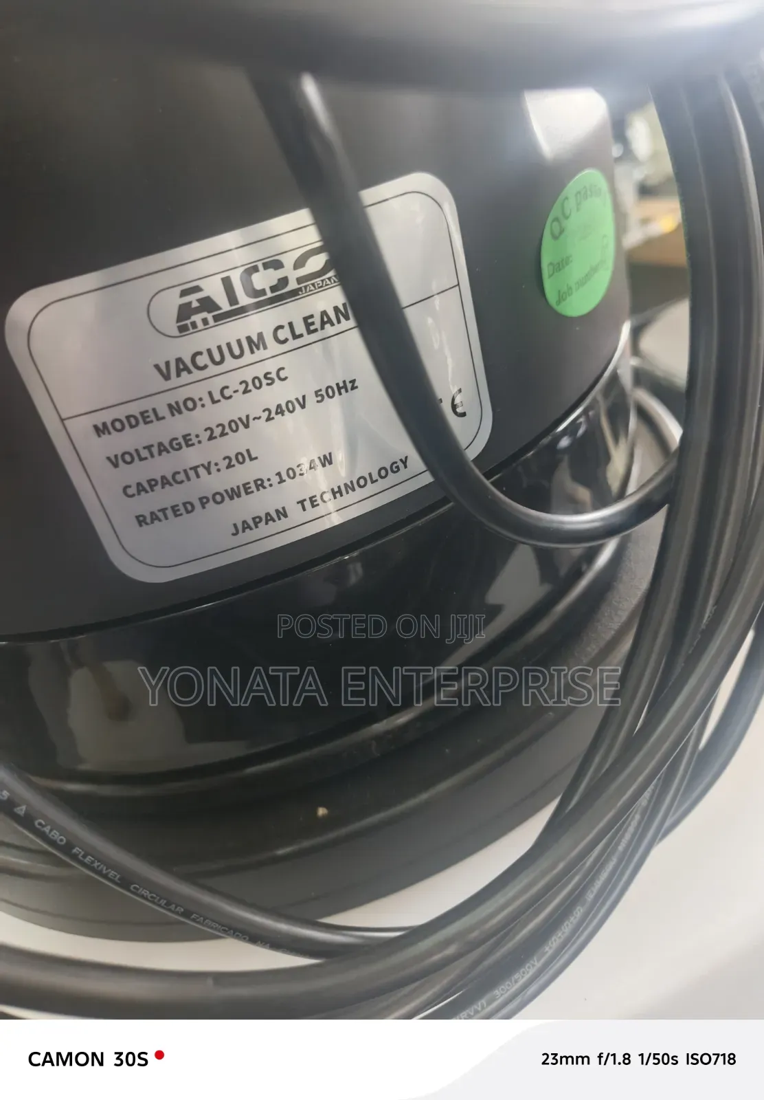 Aico 2 in 1 20ltrs Commercial Carpet Cleaner Machine