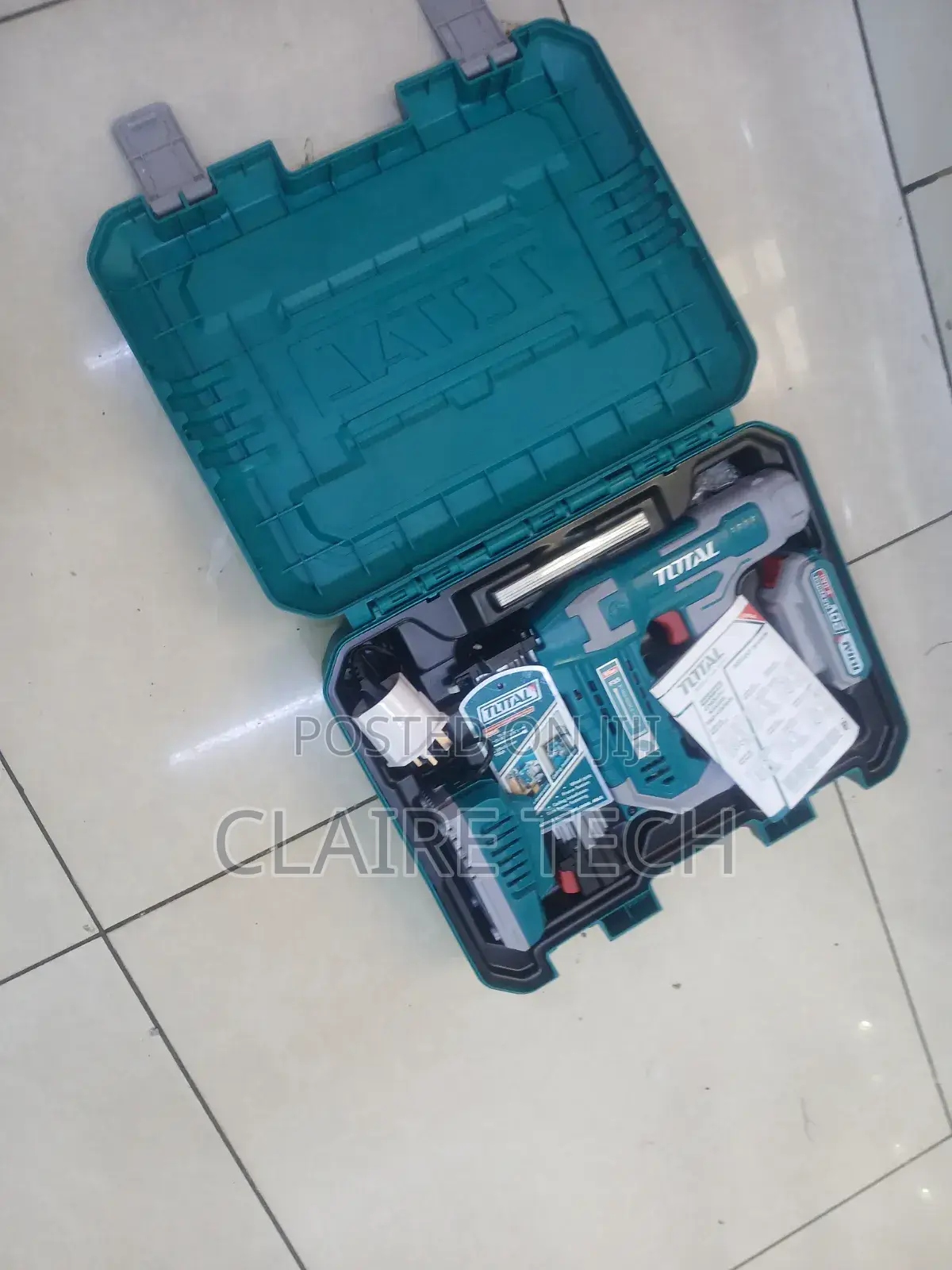 Total Brad Nailer – Heavy Duty Nail Gun for Woodworking Furniture