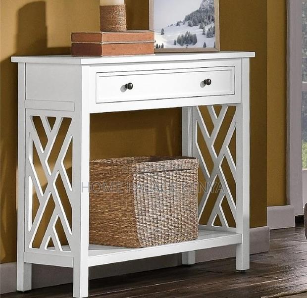Console Table: : 2 Drawer Wooden Console Table - thumbnail 15