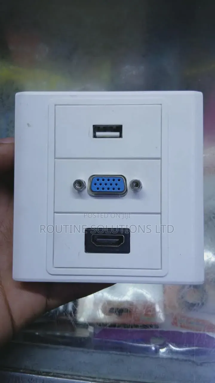 Usb / Vga / Hdmi Face Plate