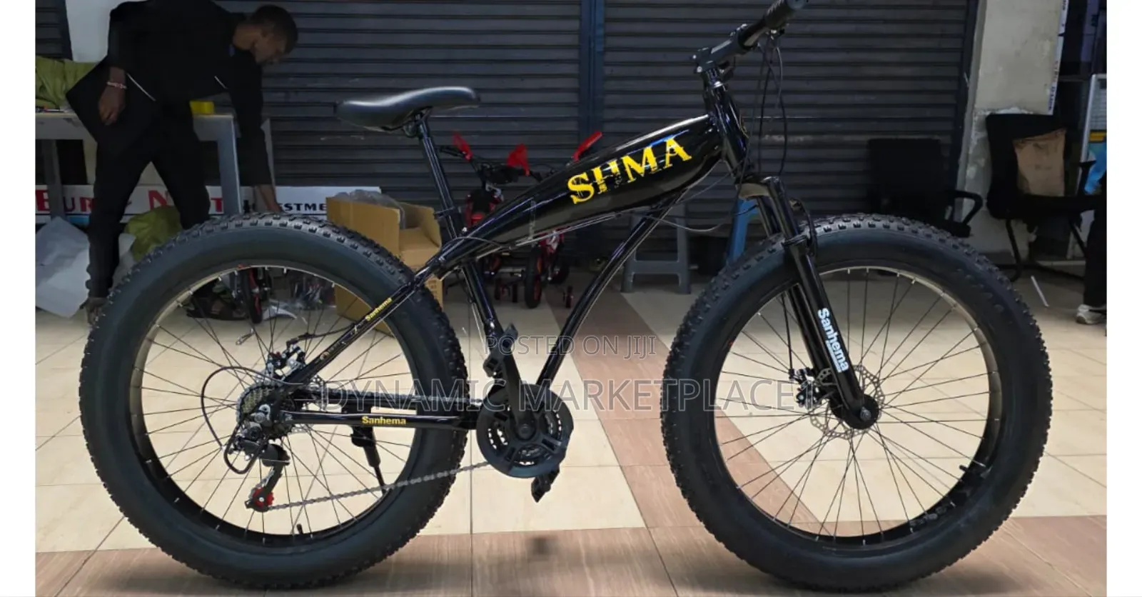 Size 24 Big Tyre Bicycle