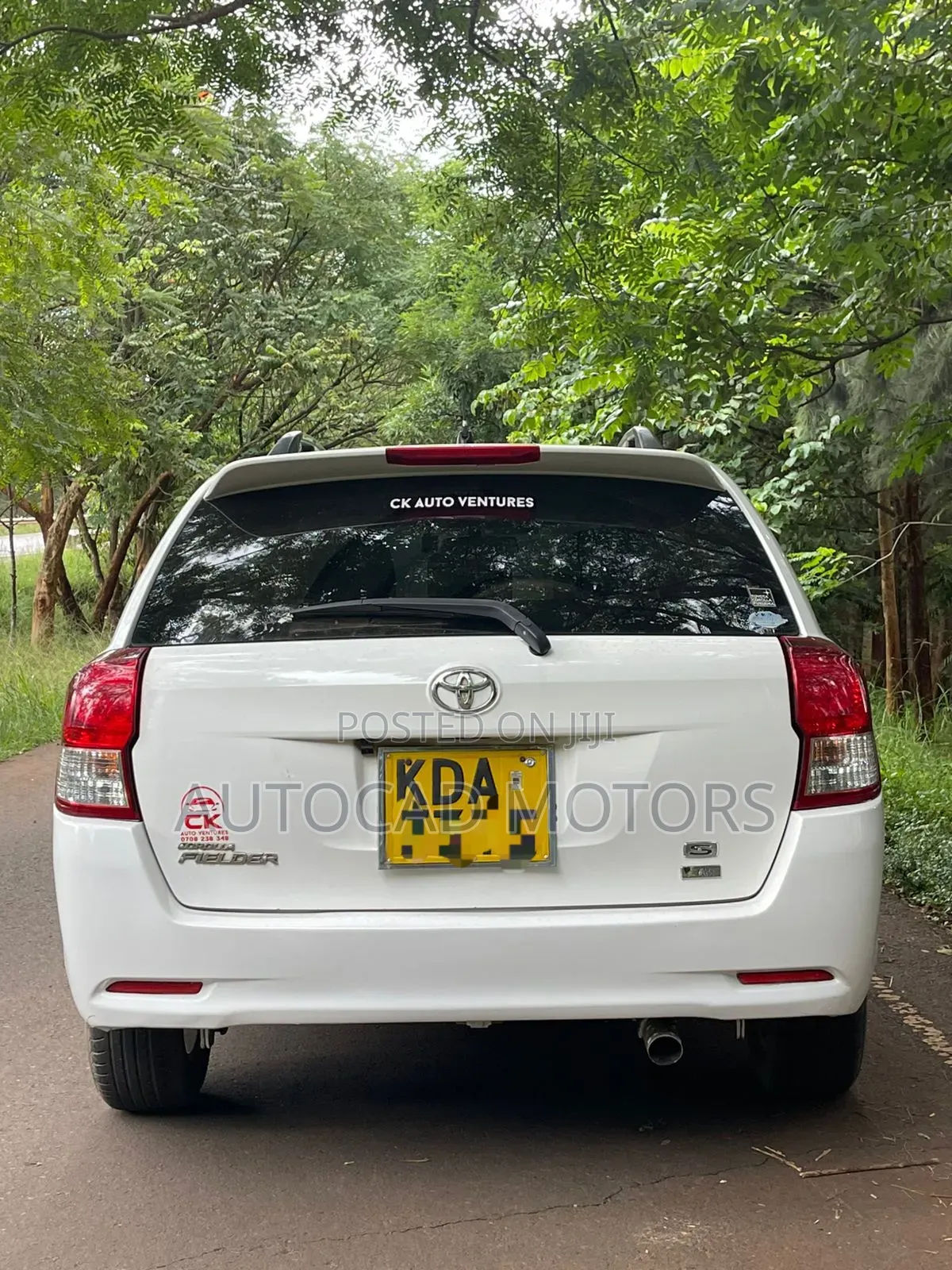 Toyota Corolla Fielder 2013 White