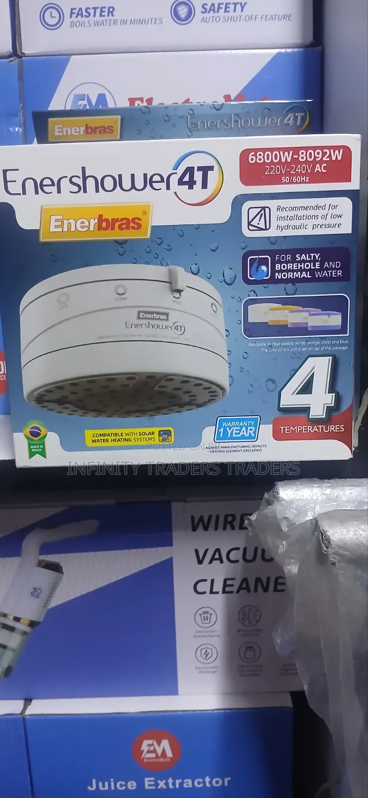 4t Enershower Head