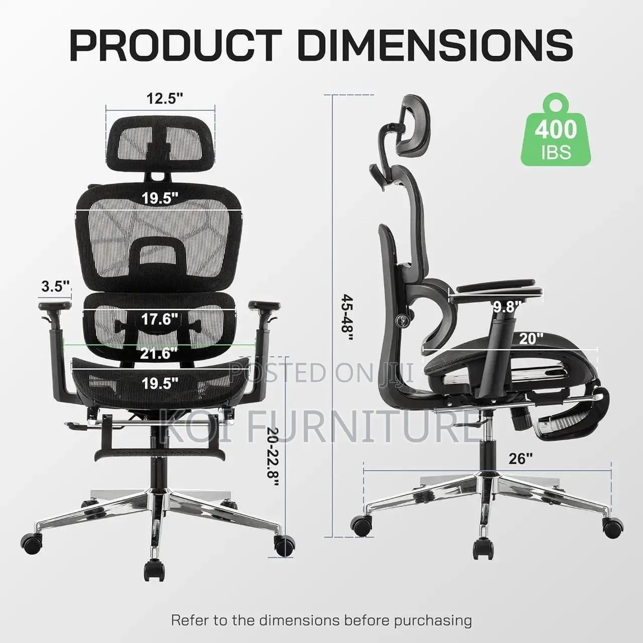 Office Chairs; Star Based Orthopedic Executive Recliner Chairs