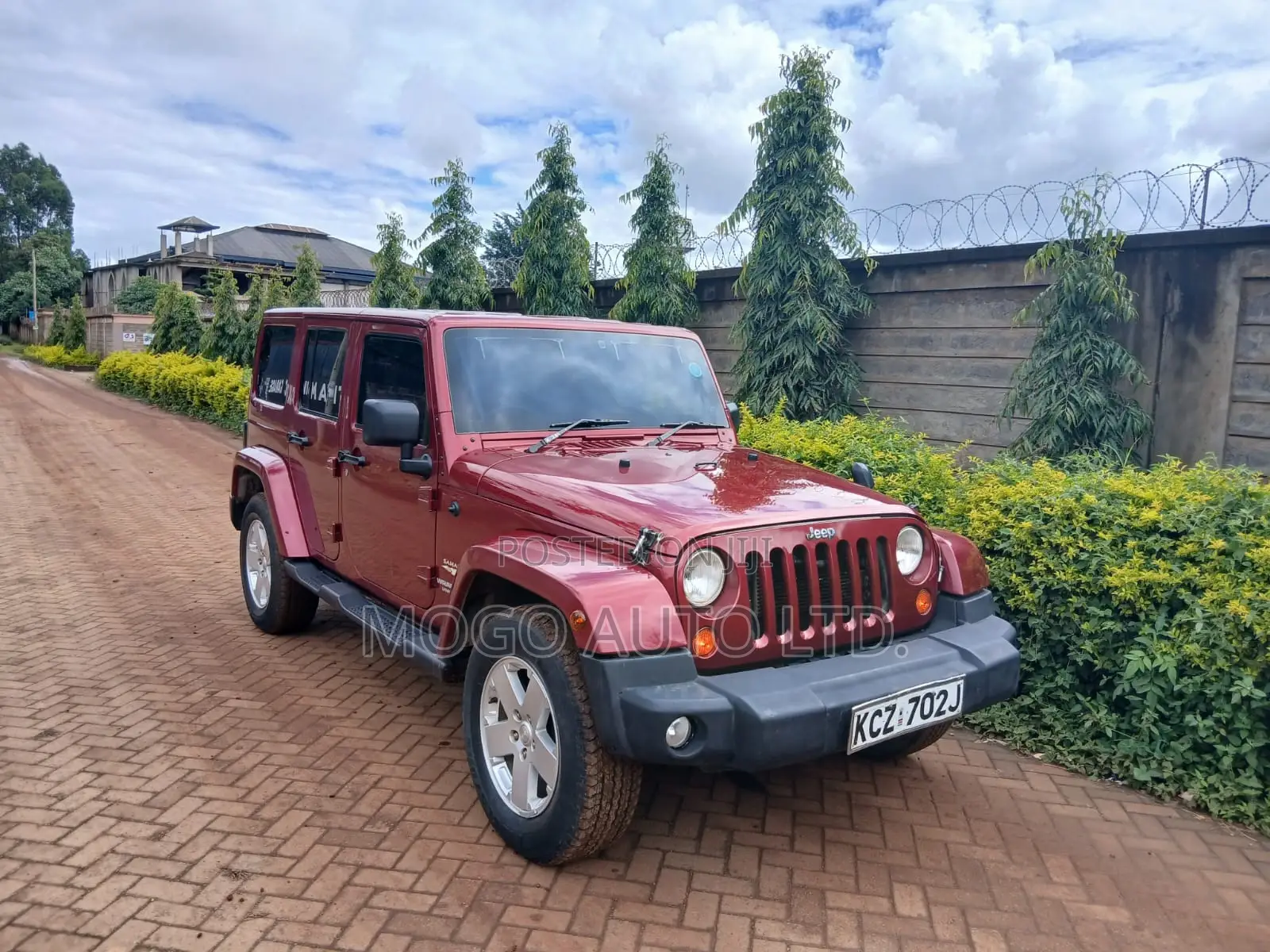 Jeep Wrangler 2012 Maroon
