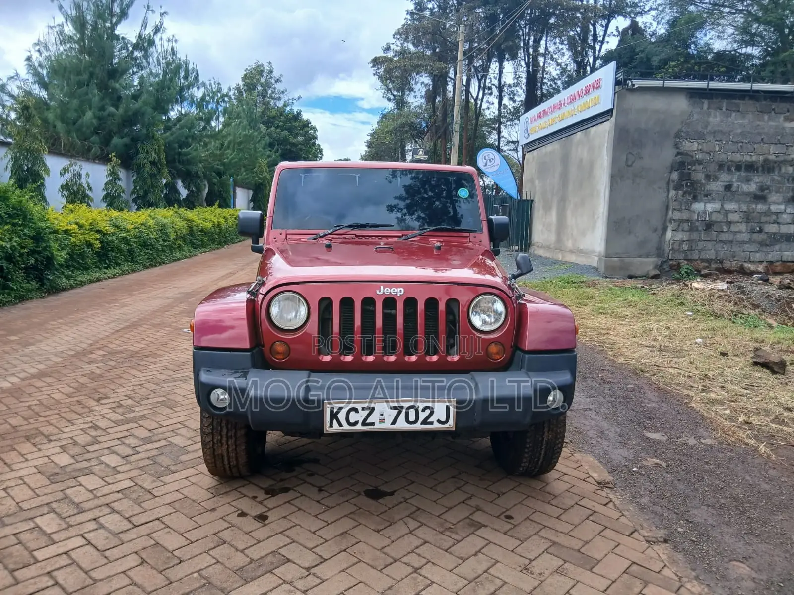 Jeep Wrangler 2012 Maroon