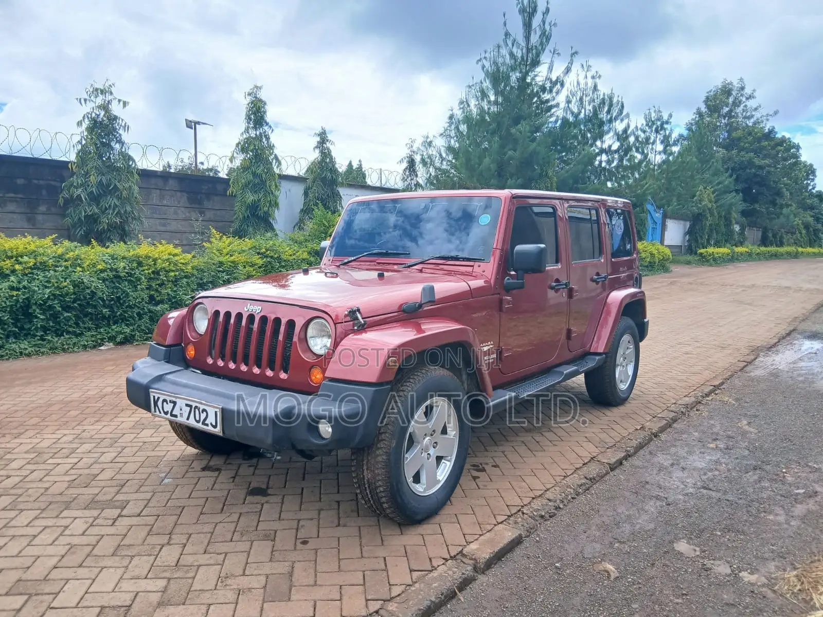 Jeep Wrangler 2012 Maroon