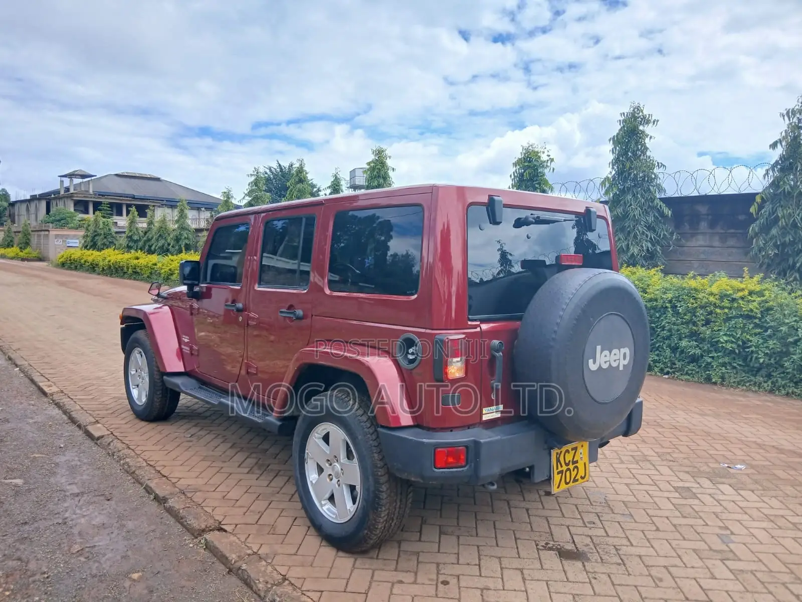 Jeep Wrangler 2012 Maroon