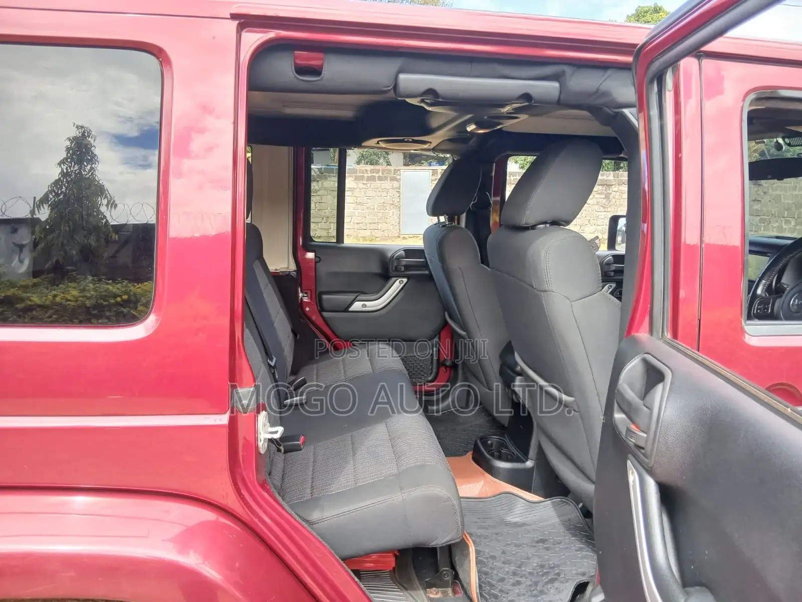 Jeep Wrangler 2012 Maroon