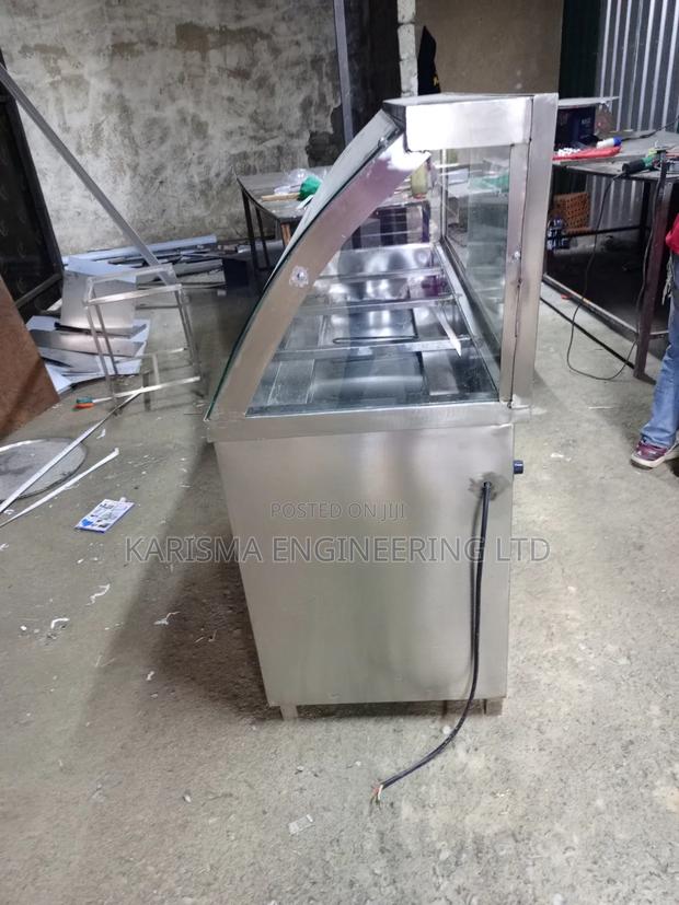 Stainless Steel Display Unit, - main view