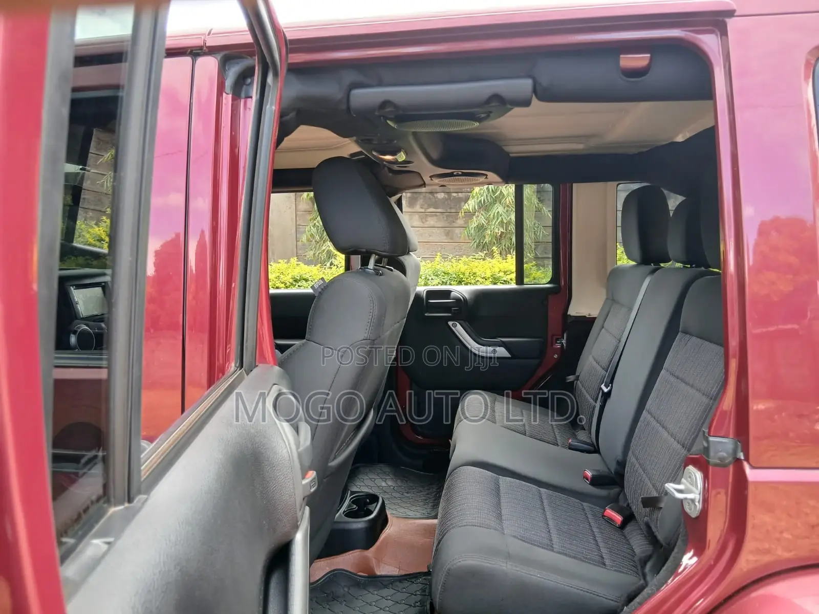 Jeep Wrangler 2012 Maroon