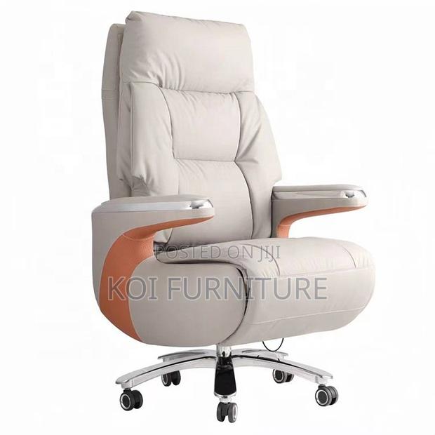 Office Chairs; Executive Ceo Chairs With Strong Leather - thumbnail 4