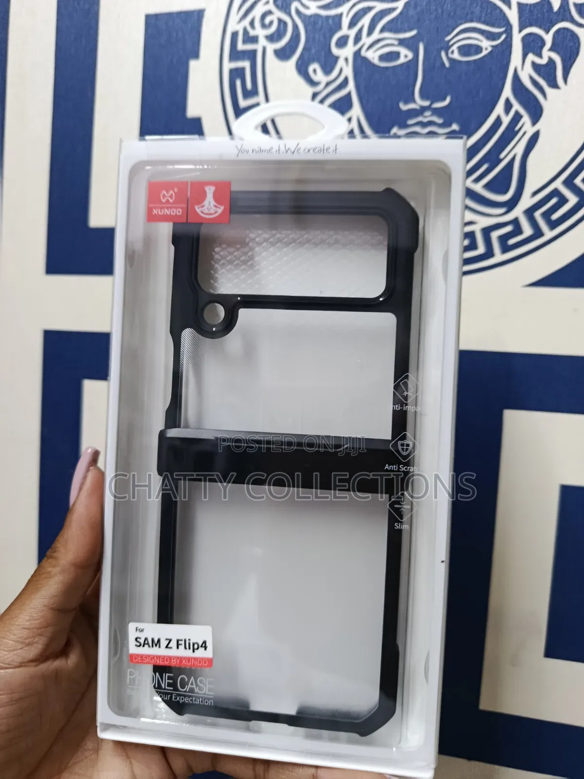 Samsung Z Flip 4 Clear Phone Case / Phone Cover