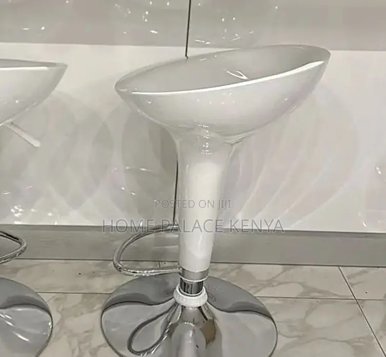 Bar Stool: Adjustable Metal Swivel Bar Chair