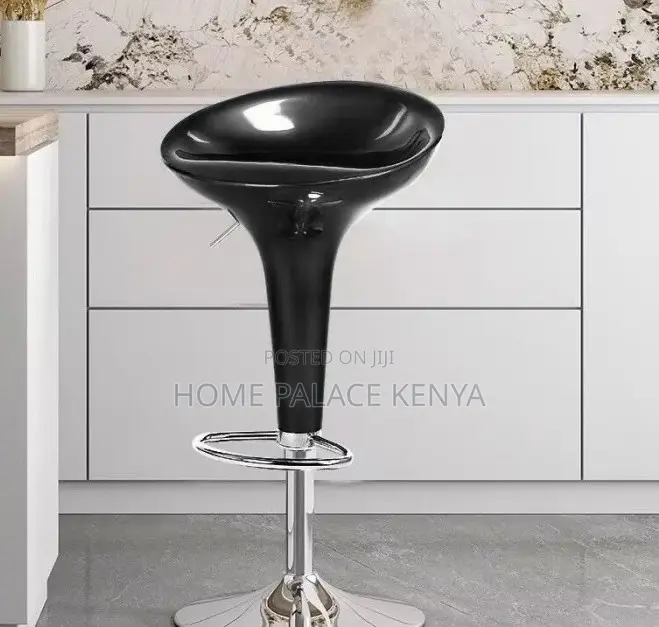 Bar Stool: Adjustable Metal Swivel Bar Chair