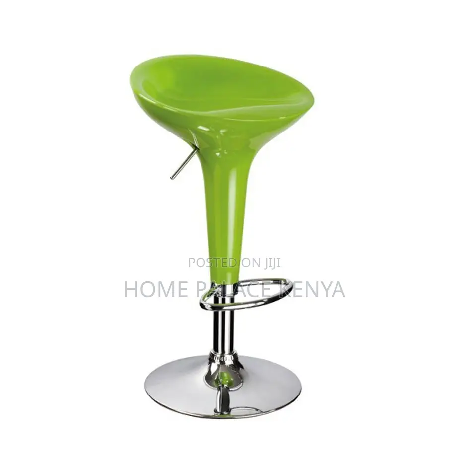 Bar Stool: Adjustable Metal Swivel Bar Chair