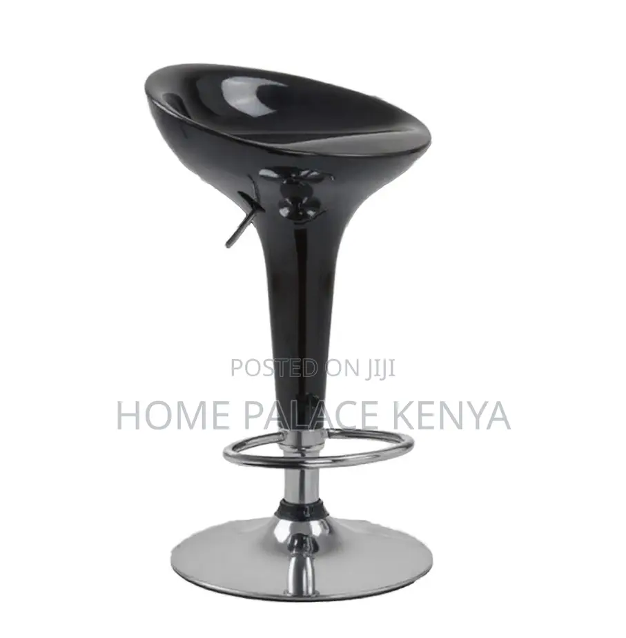 Bar Stool: Adjustable Metal Swivel Bar Chair
