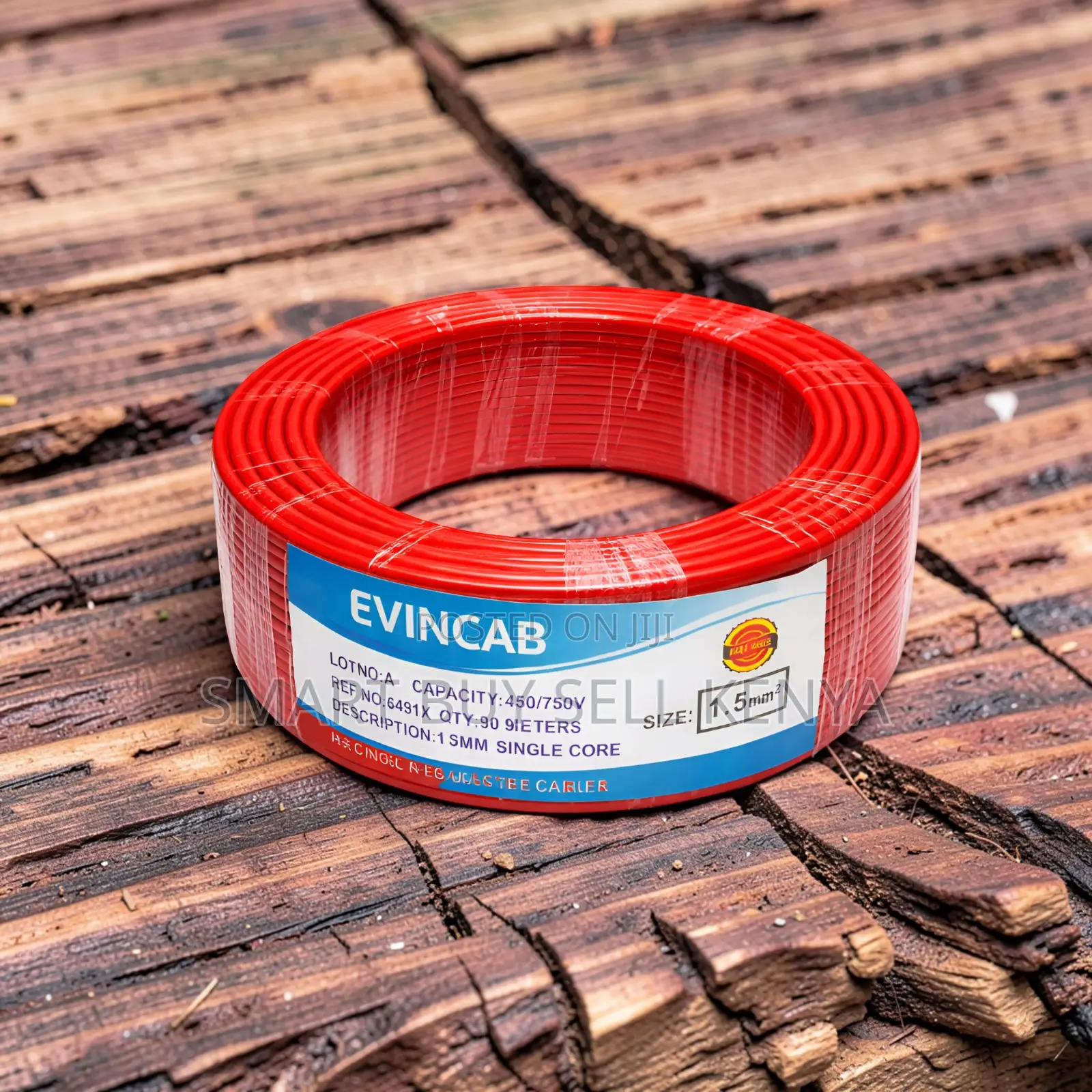 Evin 1.5mm Single Core Solid Heat Resistant Electrical Wiring Cable
