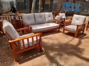 7 Seater Quality Mahogany Open Sofa