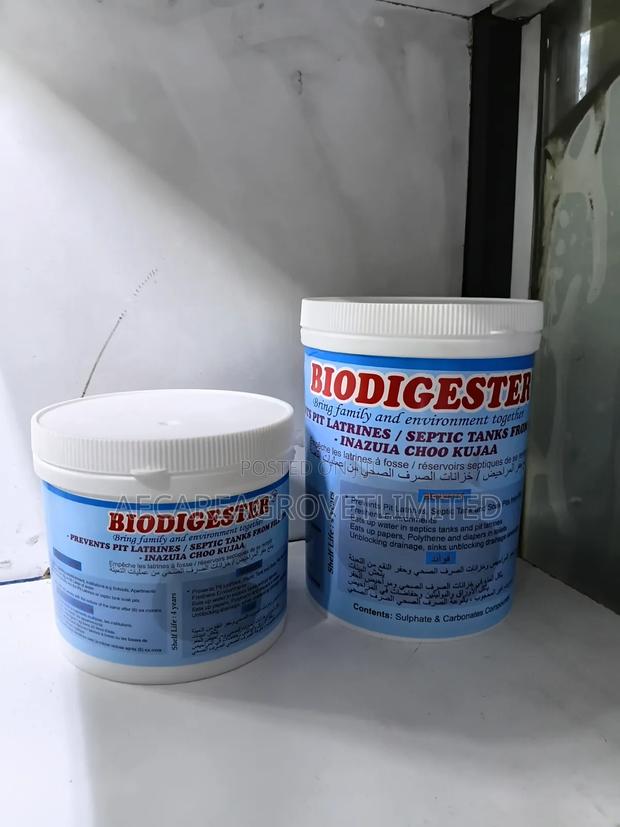 Biodigester Pit Latrine / Septic Tanks 500g , 1kg