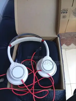 Poly - Blackwire 7225 Wired Usb-a Headset (Plantronics) White Headset
