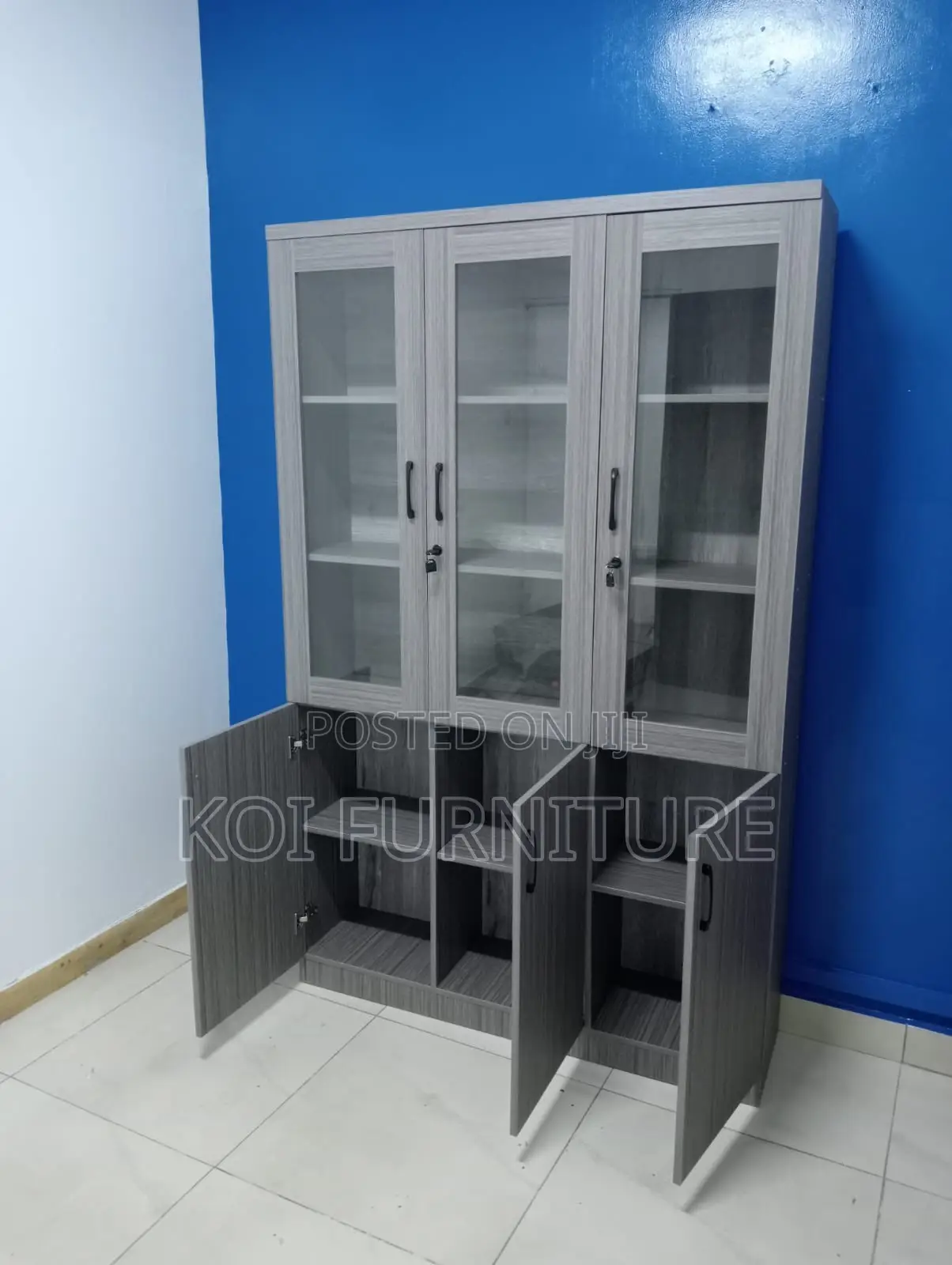 Office Cabinet; Wcoopb Executive Filing Cabinet With 3 Doors