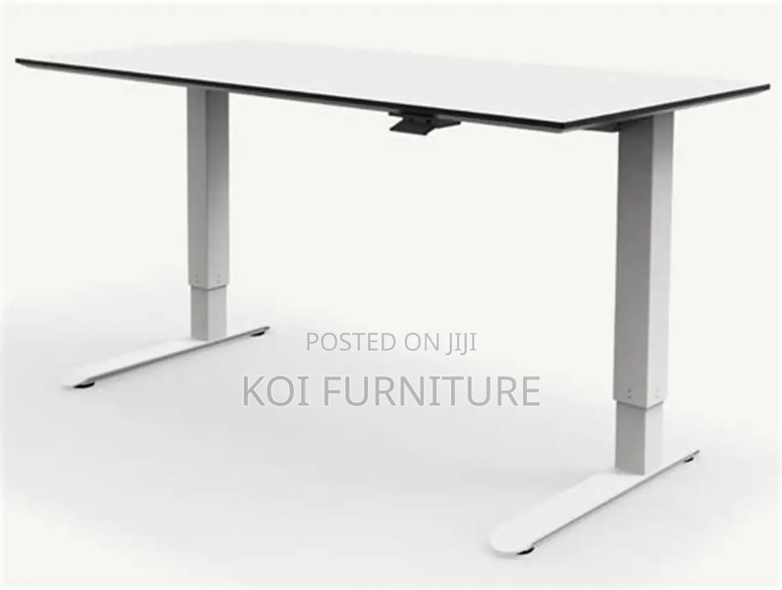 Office Desk; 1.2 Meters Height Mechanism Electric White Desk
