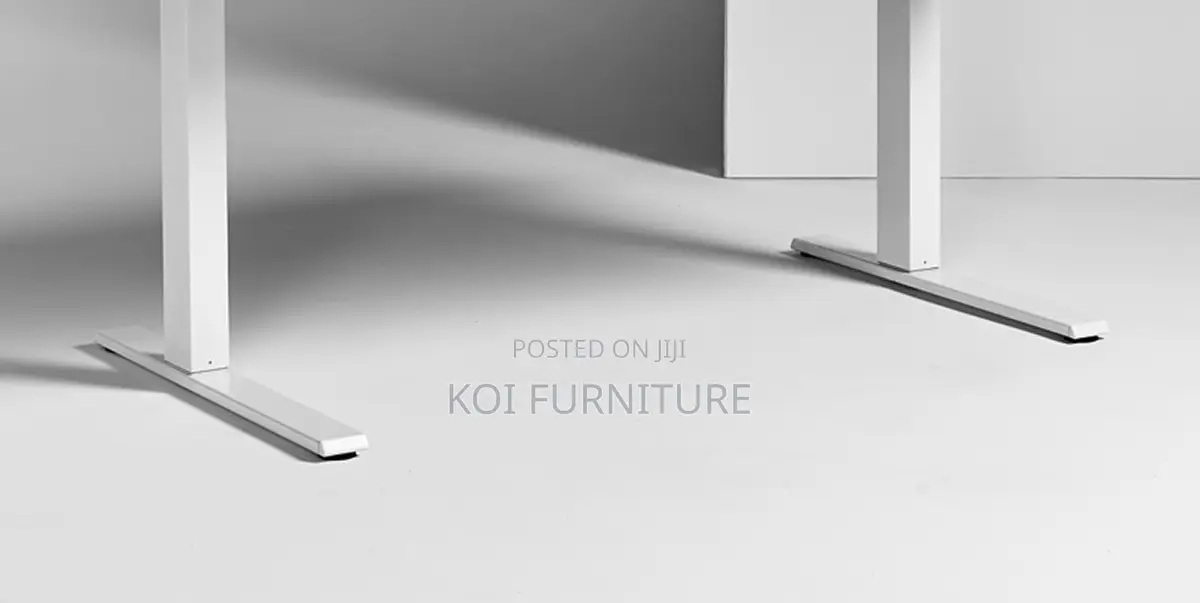 Office Desk; 1.2 Meters Height Mechanism Electric White Desk