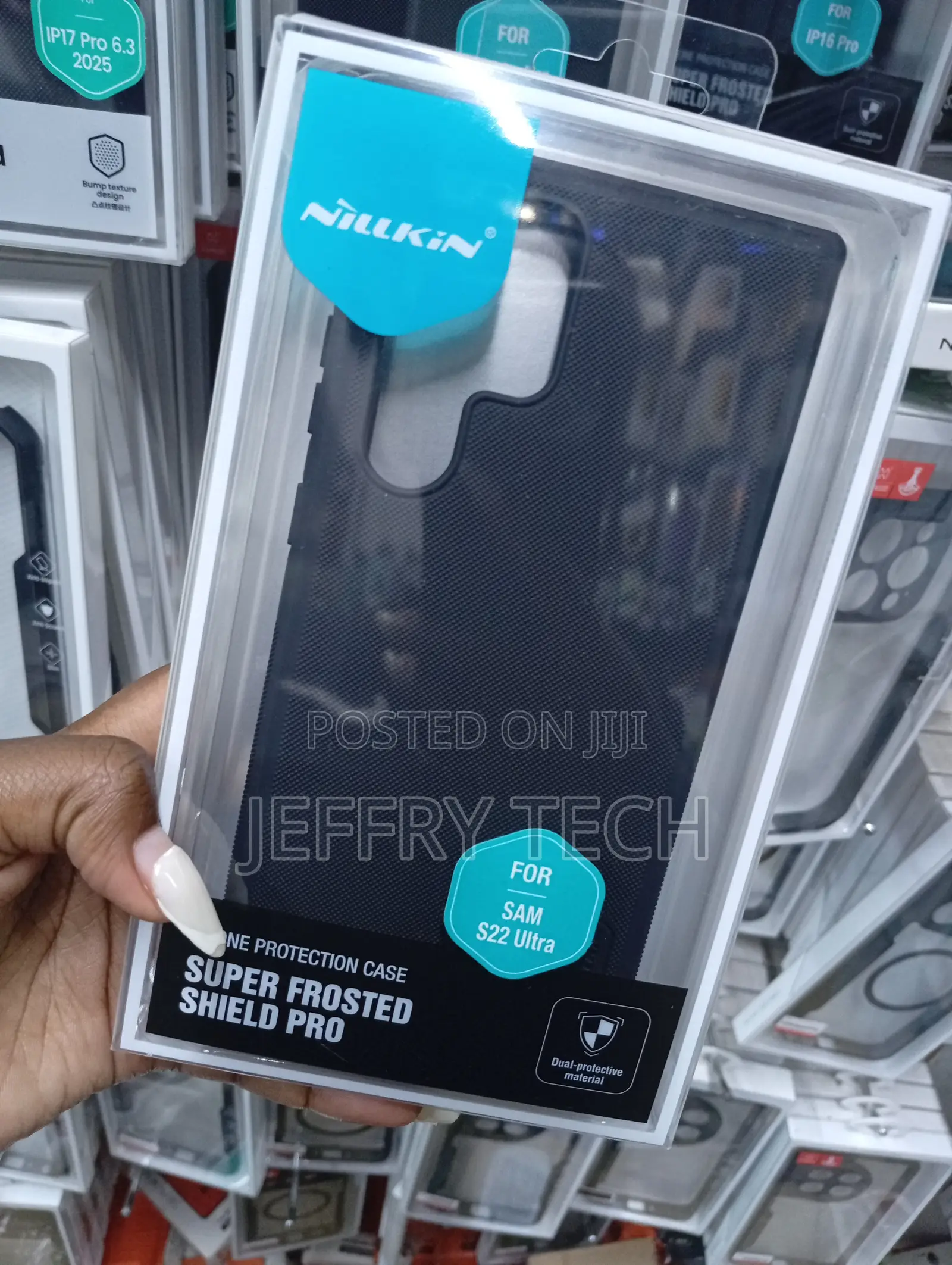 Samsung Galaxy S22 Ultra Frosted Shield Pro Case