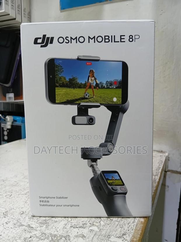 This Is a Dji Osmo Mobile 8p Smartphone Gimbal Stabilizer. - thumbnail 3