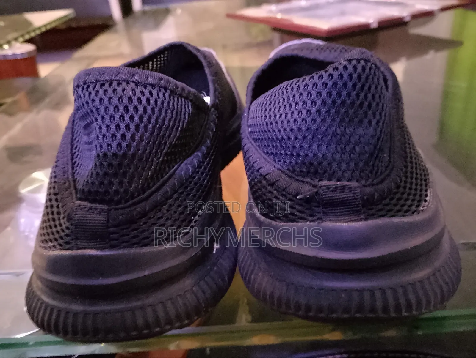 Black Slip on Sneakers