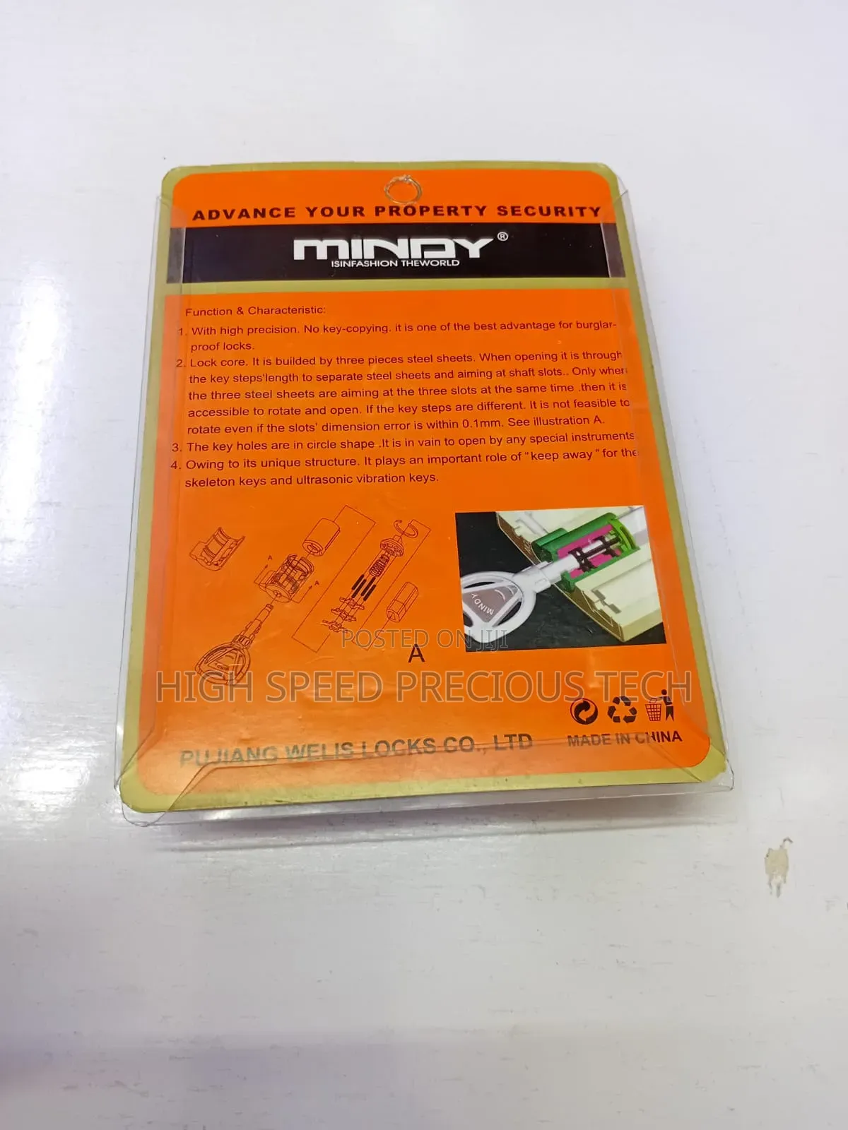 Mindy Padlock 50mm