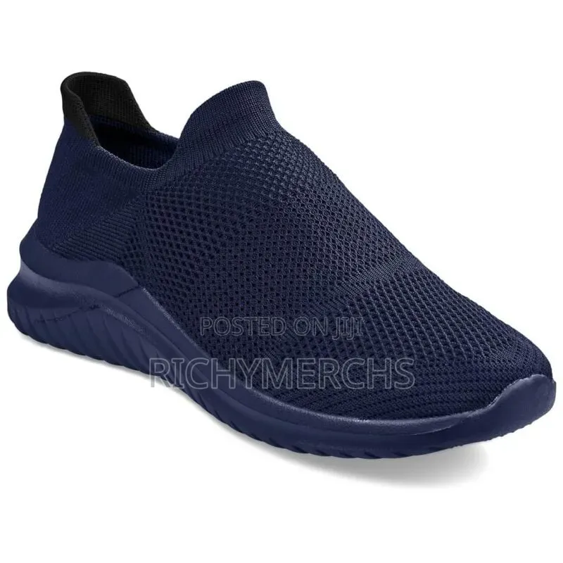 Black Slip on Sneakers