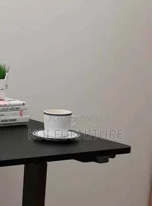Office Desk; 1.4 Meters Sit and Stand Home Office Adjustable Desks