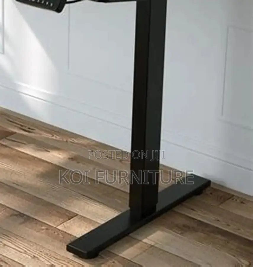 Office Desk; 1.4 Meters Sit and Stand Home Office Adjustable Desks