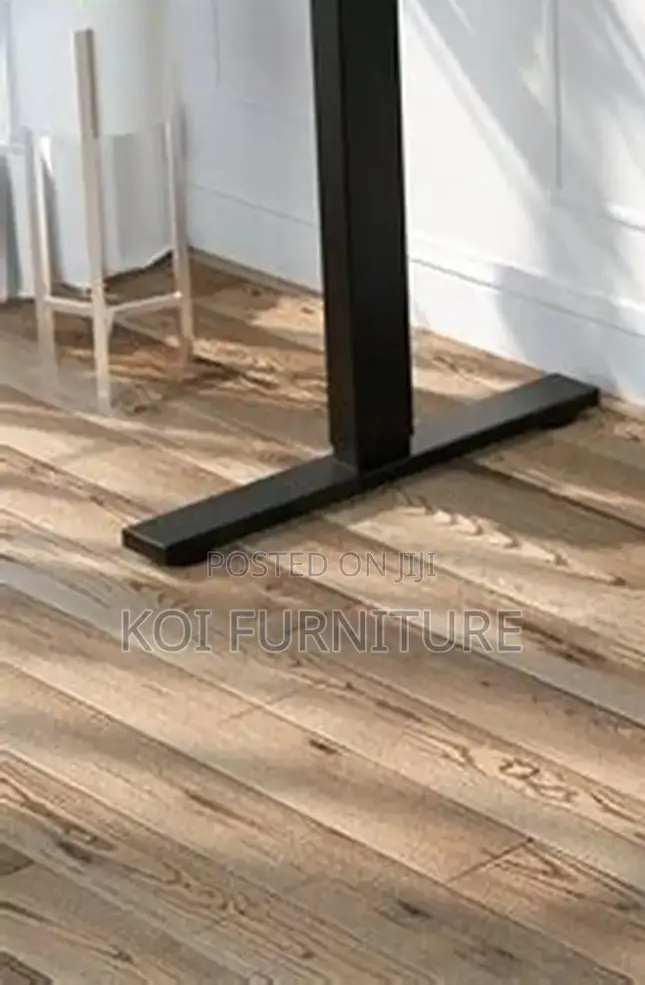 Office Desk; 1.4 Meters Sit and Stand Home Office Adjustable Desks