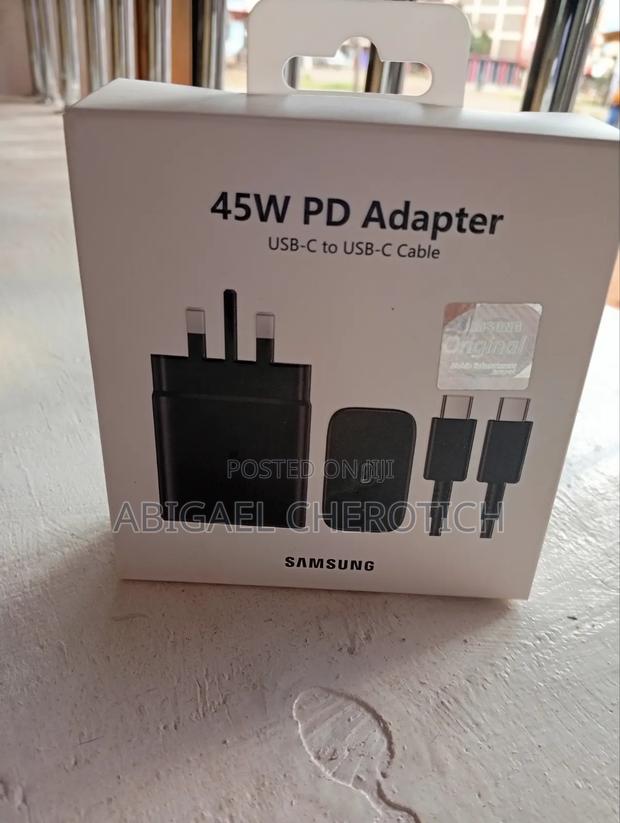 Original Samsung 45w Adapter With Cable - thumbnail 3