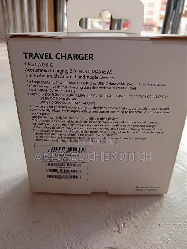 Original Samsung 45w Adapter With Cable - thumbnail 4