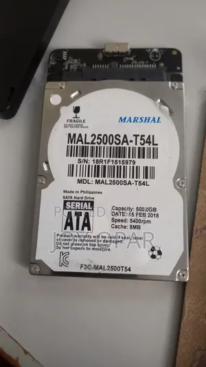 A Marshal 500gb Hard Disk!